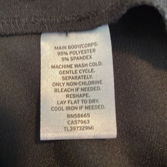 Leith black pants with tie size large - Picture 3 of 6